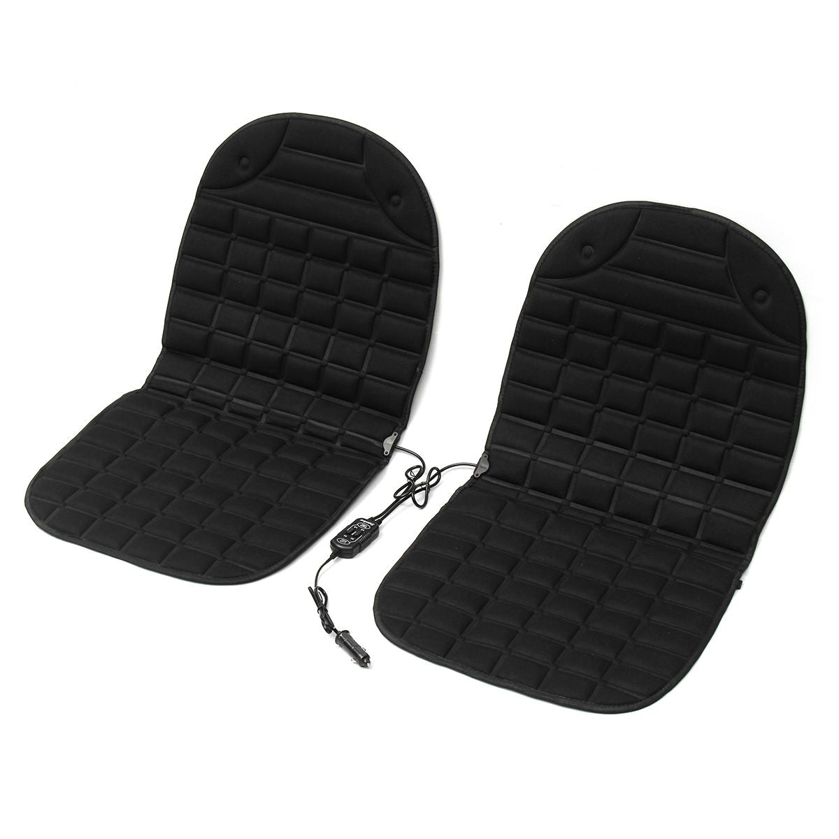 2PCS 12V Universal Fast Thicken Heated Car Seat Cushion Cover Electric –  coldiscoming
