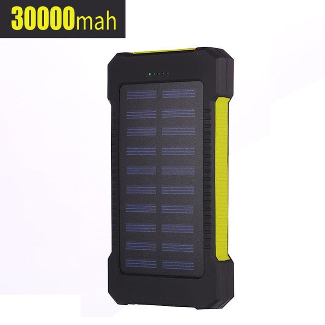 Solar Charger Power Bank 30000mAh
