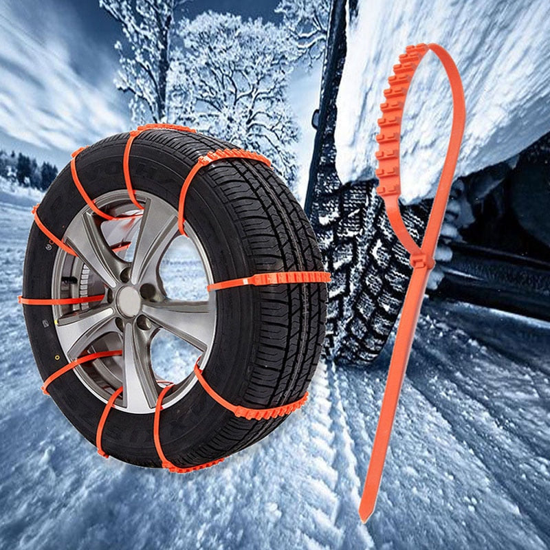 1/10/20Pcs Car Winter Tire Wheels Snow Chains Wheel Tyre Cable